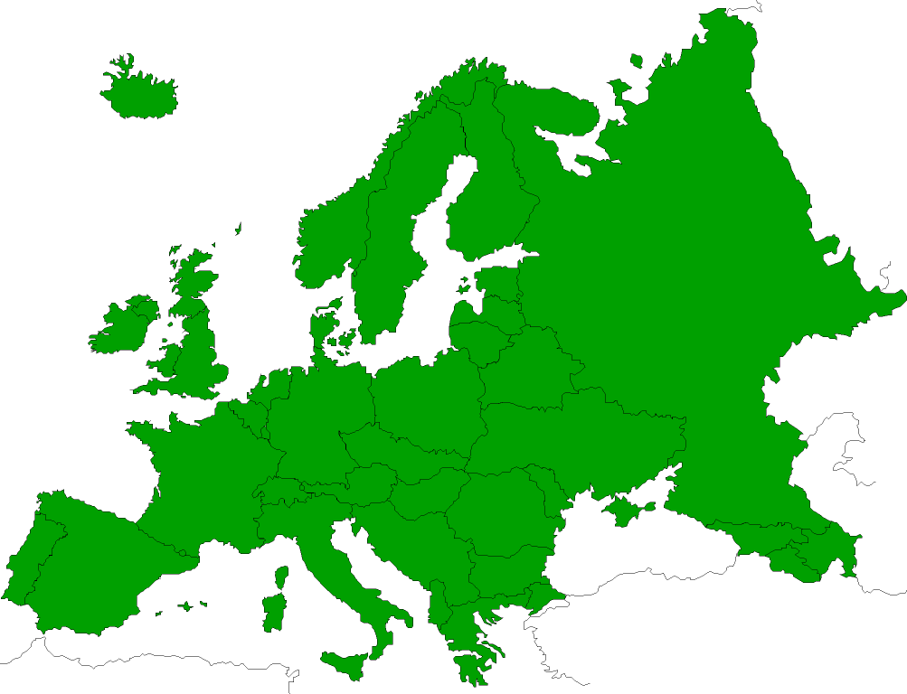 Map of Europe